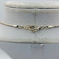 Vintage Kette mit Emaille Anhänger lila gold rosa 45 cm Retro Schmuck