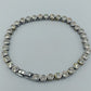 Strass Tennisarmband silberfarben 21,5 cm elegant funkelnd