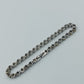 Strass Tennisarmband silberfarben 21,5 cm elegant funkelnd