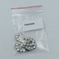 Strass Tennisarmband silberfarben 21,5 cm elegant funkelnd