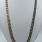 Massive Gliederkette goldfarben 56 cm Vintage Look