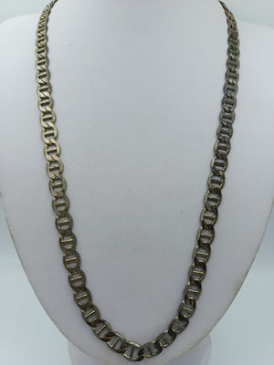 Massive Gliederkette goldfarben 56 cm Vintage Look