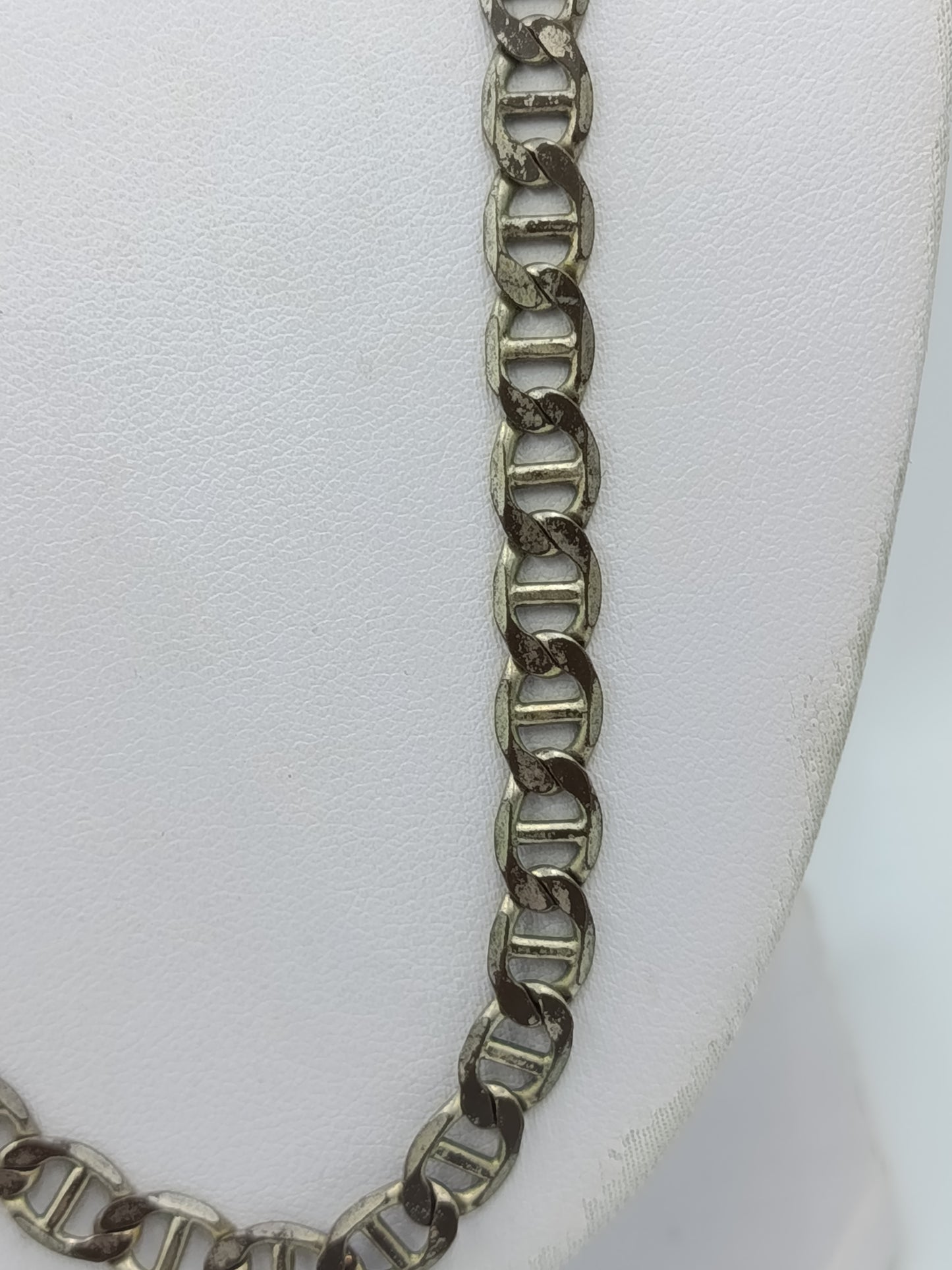 Massive Gliederkette goldfarben 56 cm Vintage Look