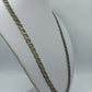 Massive Gliederkette goldfarben 56 cm Vintage Look