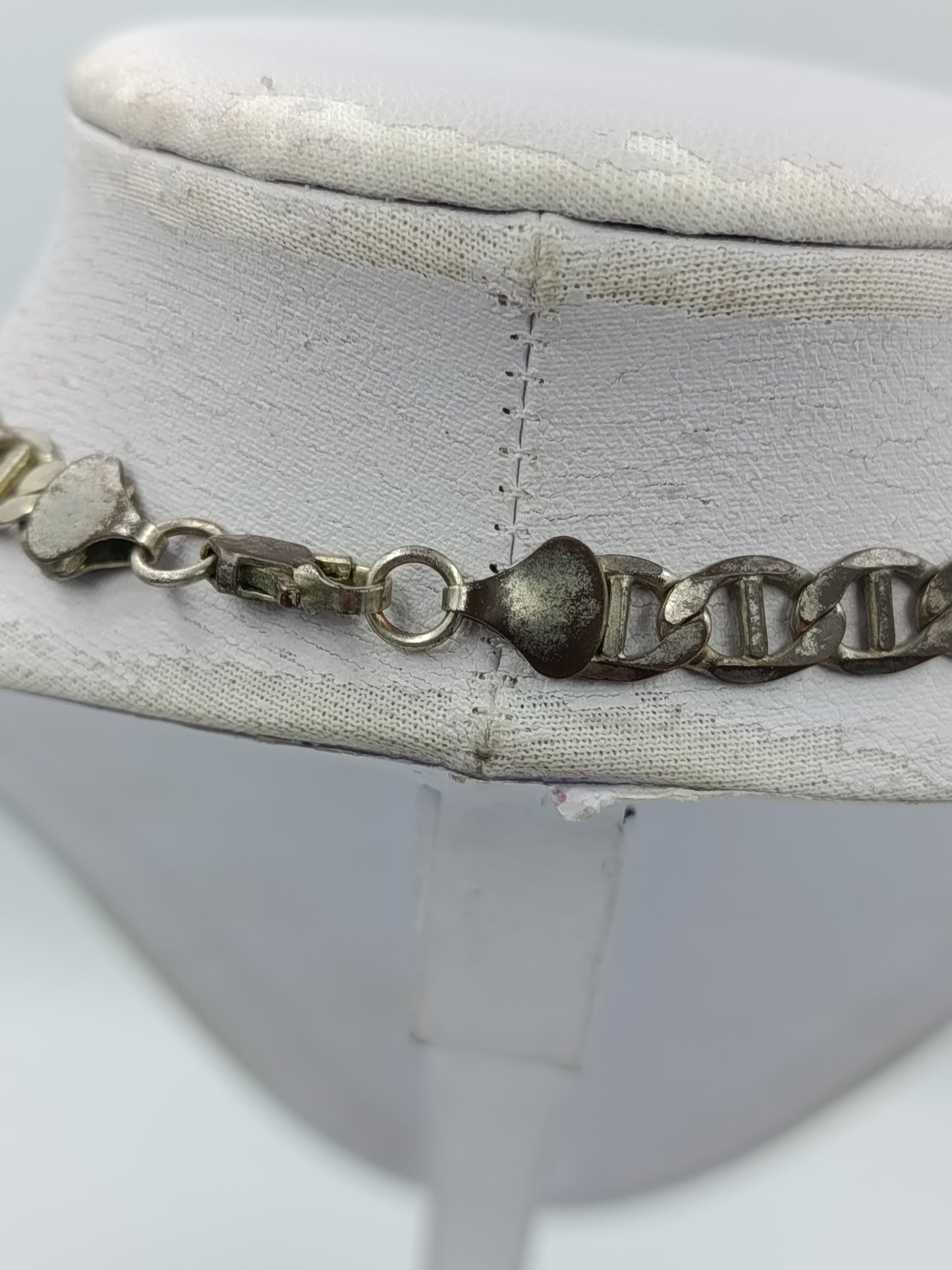 Massive Gliederkette goldfarben 56 cm Vintage Look