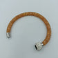 Glitzer Mesh Armband orange mit Strass funkelnd  elegant