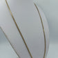 Goldfarbene Kette 55 cm  klassische Boxketten Venezianerkette