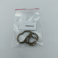Goldfarbenes Perlenarmband elastisch schlicht elegant