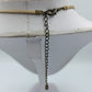 Statement Kette mit großem Anhänger Grün Ethno  Boho Stil