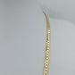 Goldfarbene Halskette mit Strass grünem Stein Vintage Statement Collier