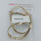 Goldfarbene Halskette mit Strass grünem Stein Vintage Statement Collier