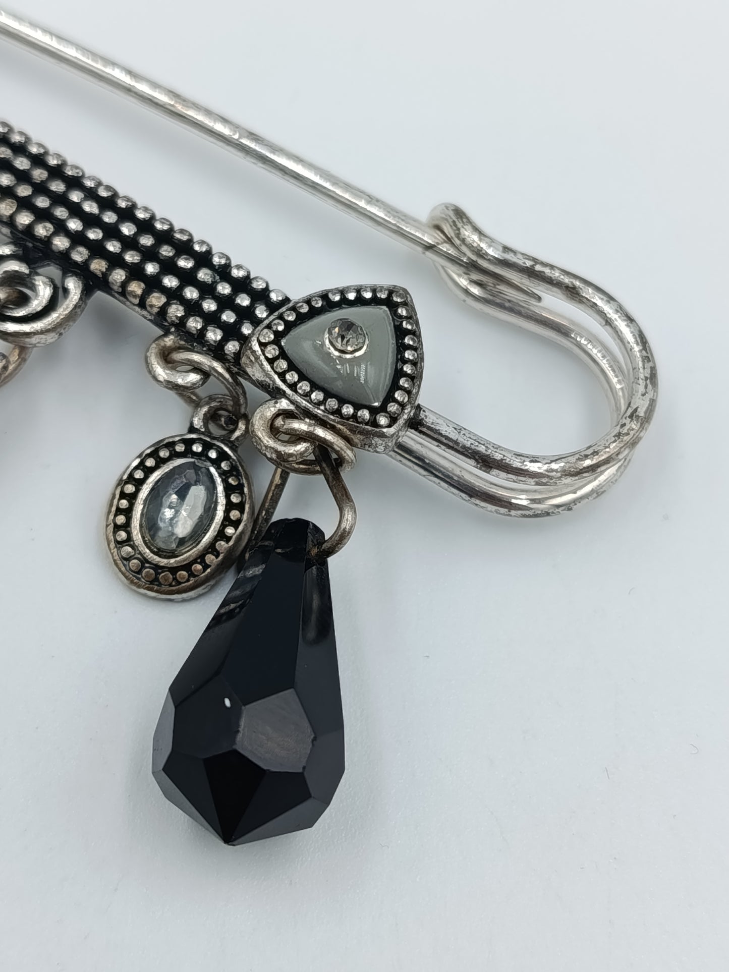 Vintage Brosche Sicherheitsnadel Stil Boho Charms Anhänger Statement