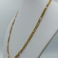 Goldfarbene Gliederkette mit Knebelverschluss klassische Statement Kette