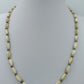 Vintage Perlenkette in Creme Beige  klassisch elegant 42,5 cm