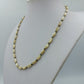 Vintage Perlenkette in Creme Beige  klassisch elegant 42,5 cm