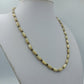 Vintage Perlenkette in Creme Beige  klassisch elegant 42,5 cm