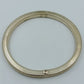 Elastisches Metallarmband im Schlangen Design  silberfarben modern