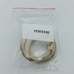 Elastisches Metallarmband im Schlangen Design  silberfarben modern