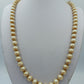Vintage Perlenkette mit 835 Silberverschluss 62 cm  klassisch elegant