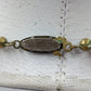 Vintage Perlenkette mit 835 Silberverschluss 62 cm  klassisch elegant