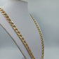 Chunky Panzerkette goldfarben  60 cm  Statement Kette