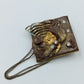 Vintage Brosche mit Gesicht Ketten ausgefallenes Design