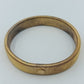 Vintage Stretch-Armband goldfarben elastisch geripptes Design