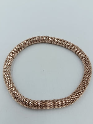 Elegantes elastisches Armband in Goldoptik schlicht modern