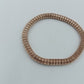 Elegantes elastisches Armband in Goldoptik schlicht modern