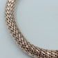 Elegantes elastisches Armband in Goldoptik schlicht modern