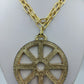 Statement Kette Gold mit großem Anhänger auffällig modern
