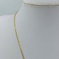 Vintage Feine Kette im Vintage Stil mit kleinen roten Perlen