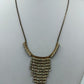 Vintage Strasskette mit Anhänger elegant funkelnd