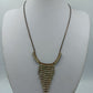 Vintage Strasskette mit Anhänger elegant funkelnd