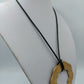 Statement Kette goldfarben mit großem Anhänger – modernes Design