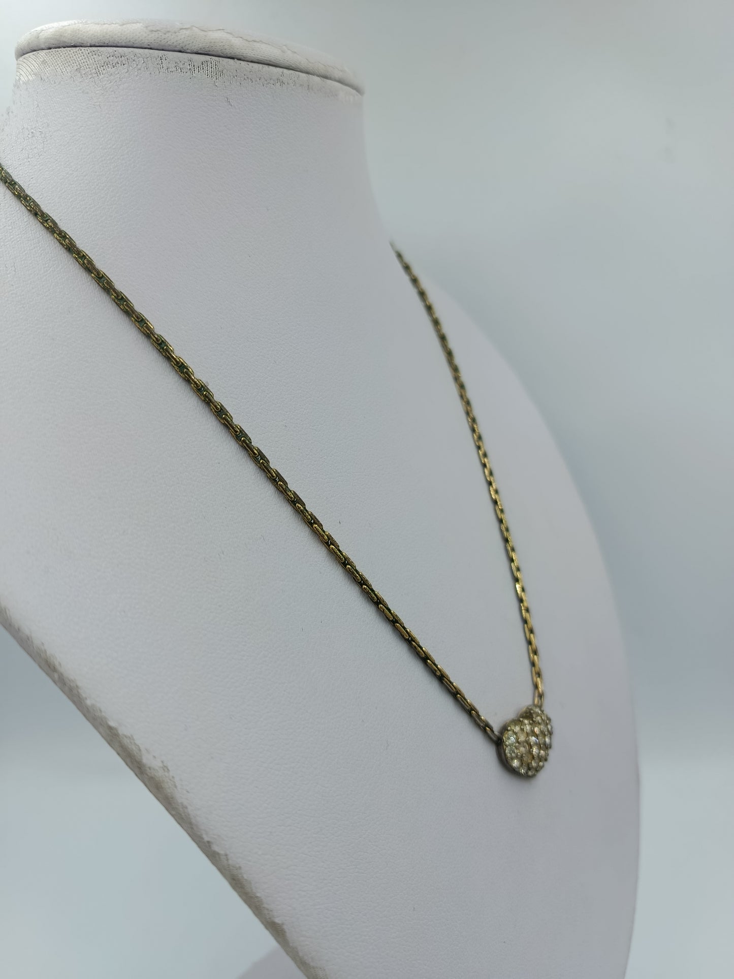 Wunderschöne Swarovski Kette mit funkelndem Herz-Anhänger