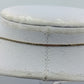 Elegante Perlenkette mit goldfarbenen Elementen – 38 cm