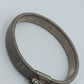 Elastisches Vintage Armband mit Strass-Schleife – silberfarbe
