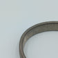 Elastisches Vintage Armband mit Strass-Schleife – silberfarbe