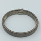 Elastisches Vintage Armband mit Strass-Schleife – silberfarbe