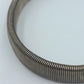 Elastisches Vintage Armband im Coil-Design – silberfarben