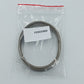 Elastisches Vintage Armband im Coil-Design – silberfarben