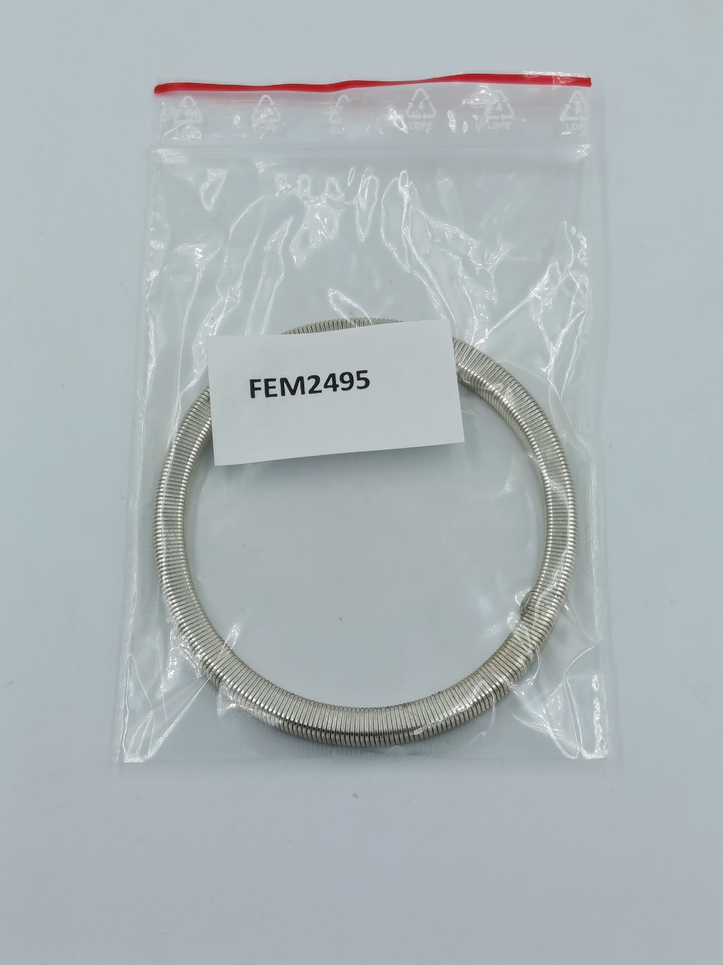 Elastisches Armband im Schlangenketten-Design – silberfarben