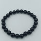Armband Schwarz Perlen – elastisch, schlicht  elegant
