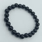 Armband Schwarz Perlen – elastisch, schlicht  elegant