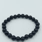 Armband Schwarz Perlen – elastisch, schlicht  elegant