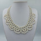 Statement Perlenkette mehrreihig – elegant, Vintage Stil, 40 cm