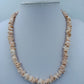 Muschelkette / Korallenkette in zarten Rosé-Tönen – Vintage Stil