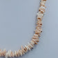 Muschelkette / Korallenkette in zarten Rosé-Tönen – Vintage Stil