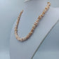 Muschelkette / Korallenkette in zarten Rosé-Tönen – Vintage Stil